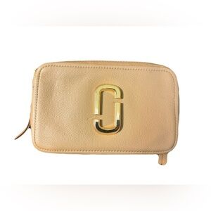 Marc Jacobs The Softshot 21 Gold Leather Bag - Authentic
